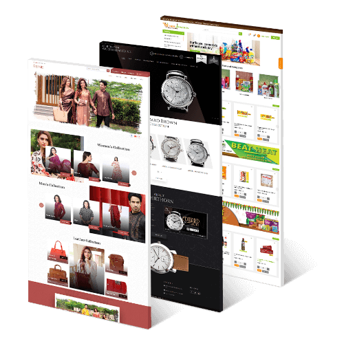 Ecommerce site preview
