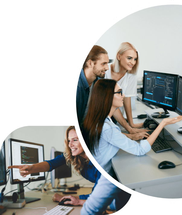 Team discussing ecommerce costs