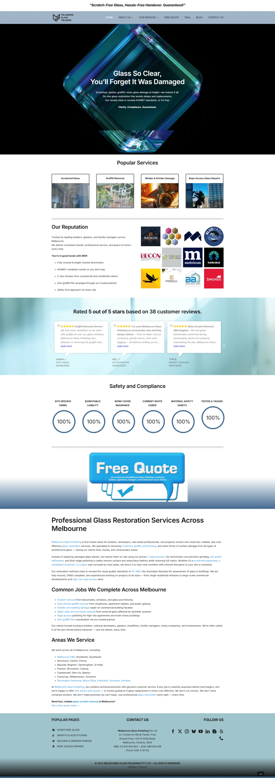 Melbourne Glass Polishing