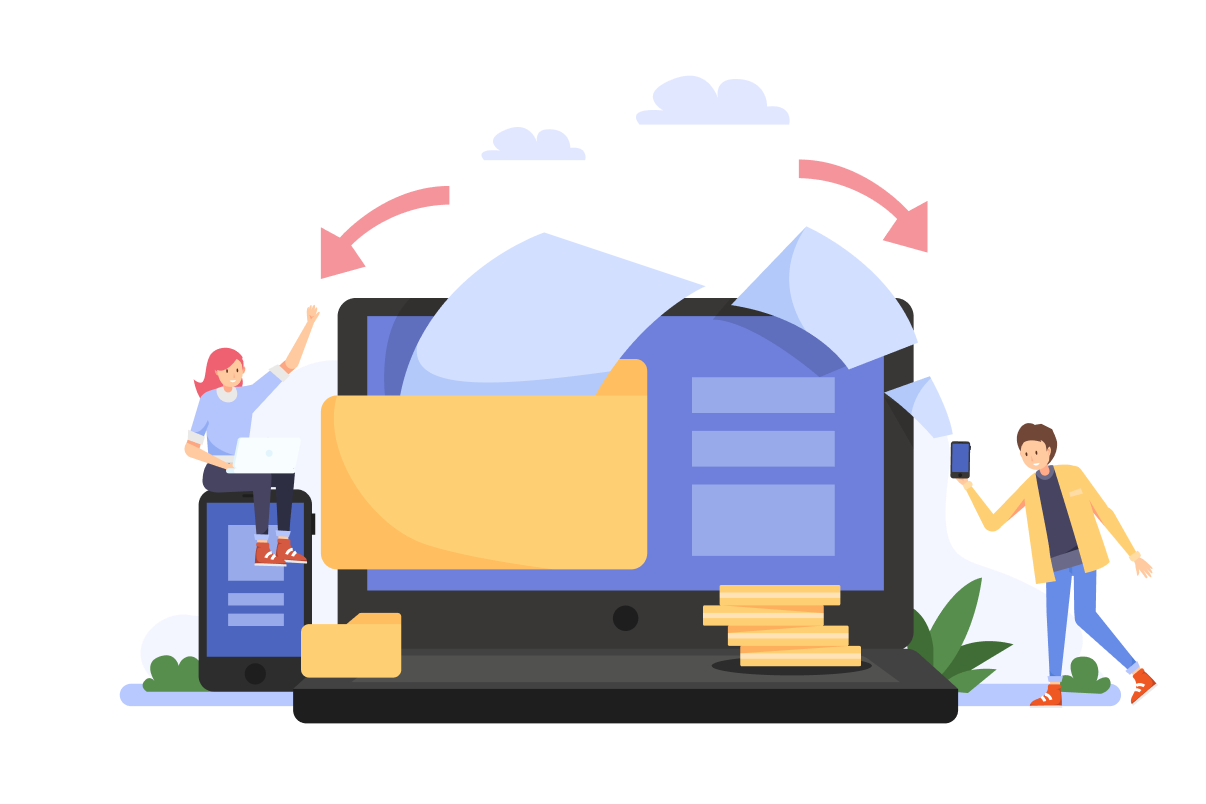 Website and ecommerce illustration