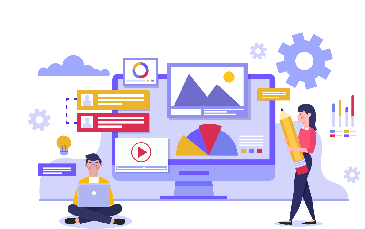 Website and ecommerce illustration