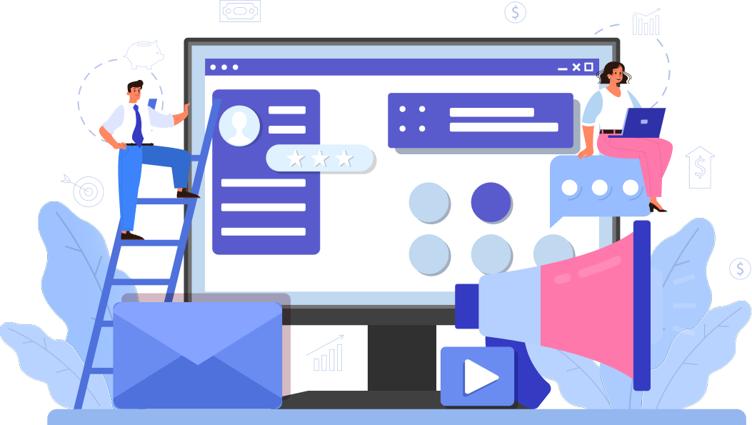 Website and ecommerce illustration